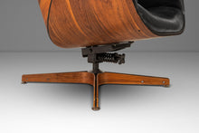 Load image into Gallery viewer, Rare George Mulhauser for Plycraft Mr. Chair Wingback Lounge Chair and Ottoman, USA, c. 1960s-ABT Modern