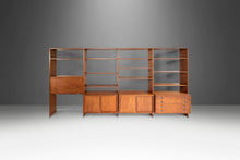 Load image into Gallery viewer, Rare Hans J. Wegner RY-100 for Ry Møbler Four Bay Wall Unit / Room Divider, Denmark, c. 1960's-ABT Modern