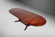 Load image into Gallery viewer, Rare Mahogany Extension Dining Table w/ Leaves by Schou Andersen Møbelfabrik, Denmark, c. 1970's-ABT Modern
