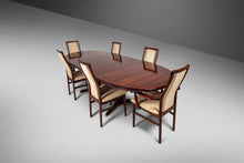 Load image into Gallery viewer, Rare Mahogany Extension Dining Table w/ Leaves by Schou Andersen Møbelfabrik, Denmark, c. 1970's-ABT Modern