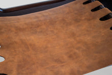 Load image into Gallery viewer, Rare Mid-Century Modern Loveseat in Solid Fruitwood & Leather by Angel Pazmino, Ecuador, c. 1960's-ABT Modern