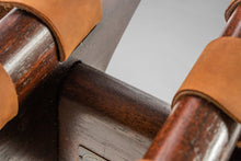 Load image into Gallery viewer, Rare Mid-Century Modern Loveseat in Solid Fruitwood & Leather by Angel Pazmino, Ecuador, c. 1960's-ABT Modern