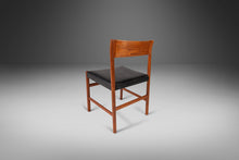 Load image into Gallery viewer, Rare Set of Six (6) 'Model 9' Dining Chairs by Arne Halvorsen for L. Jacobsen Møbelsnekkeri in Teak and Patinaed Leather, Norway, c. 1960's-ABT Modern