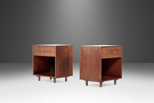 Load image into Gallery viewer, Rare Set of Two (2) Mid Century Modern End Tables in Mahogany by Harvey Probber, USA, c. 1960's-ABT Modern