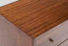 Load image into Gallery viewer, Rare Set of Two (2) Mid Century Modern Three-Drawer Dressers in Mahogany by Harvey Probber, USA, c. 1960's-ABT Modern