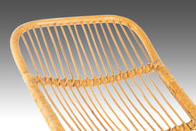 Load image into Gallery viewer, Rare Set of Two (2) Rattan Lounge Chairs / Chaise Lounges Attributed to Tito Agnoli for Pierantonio Bonacina, Italy, c. 1963-ABT Modern