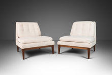 Load image into Gallery viewer, Rare Set of Two ( 2 ) Triangular Back Armless Slipper Chairs by Selig Manufacturing Co., USA, c. 1962-ABT Modern