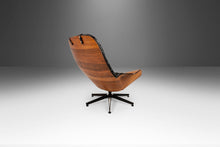 Load image into Gallery viewer, Rare Tufted Mr. Chair with Star Base by George Mulhauser for Plycraft in Walnut, USA, c. 1960's-ABT Modern