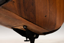 Load image into Gallery viewer, Rare Tufted Mr. Chair with Star Base by George Mulhauser for Plycraft in Walnut, USA, c. 1960's-ABT Modern
