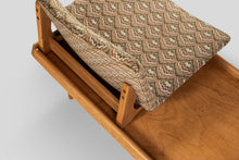 Load image into Gallery viewer, Rare Two Chair Modular Seating Bench / Sofa in Walnut by Gerald McCabe, USA, c. 1960's-ABT Modern