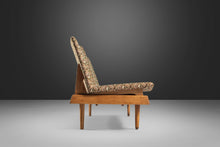 Load image into Gallery viewer, Rare Two Chair Modular Seating Bench / Sofa in Walnut by Gerald McCabe, USA, c. 1960's-ABT Modern