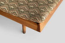 Load image into Gallery viewer, Rare Two Chair Modular Seating Bench / Sofa in Walnut by Gerald McCabe, USA, c. 1960's-ABT Modern