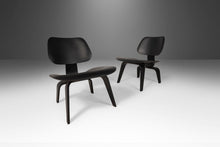 Load image into Gallery viewer, Reimagined Set of Two (2) Ebonized Herman Miller LCW Lounge Chairs by Charles & Ray Eames, USA, c. 1960's-ABT Modern