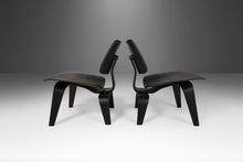 Load image into Gallery viewer, Reimagined Set of Two (2) Ebonized Herman Miller LCW Lounge Chairs by Charles & Ray Eames, USA, c. 1960's-ABT Modern