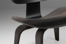 Load image into Gallery viewer, Reimagined Set of Two (2) Ebonized Herman Miller LCW Lounge Chairs by Charles & Ray Eames, USA, c. 1960's-ABT Modern