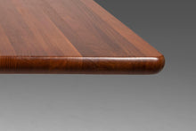 Load image into Gallery viewer, Rental of the Danish Modern Teak Butcherblock Dining Table / Desk / Workspace, c. 1970s-ABT Modern