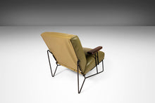 Load image into Gallery viewer, Restored Wrought Iron Chair and Ottoman by Dan Johnson for Pacific Iron, USA-ABT Modern