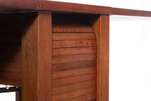 Load image into Gallery viewer, Romanian Drop Leaf Dining Table with Stow Away Four Chairs-ABT Modern