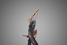 Load image into Gallery viewer, 'Rooted in the Earth' Organic Sculptural Art Composed of Ebonized Wood and Patinaed Copper, Anon., c. 1960s-ABT Modern