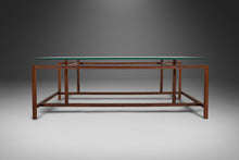 Load image into Gallery viewer, Rosewood and Glass Coffee Table by Henning Norgaard for Komfort of Denmark, c. 1965-ABT Modern