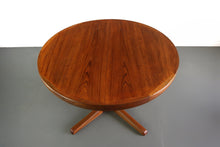 Load image into Gallery viewer, Scandinavian Teak Extendable Dining Table with Central Leg by Ib Kofod Larsen for Faarup Møbelfabrik, 1960s-ABT Modern