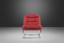 Load image into Gallery viewer, Scoop Lounge Chairs with Sturdy Chrome Bases, Attributed to Milo Baughman, USA, c. 1970's-ABT Modern