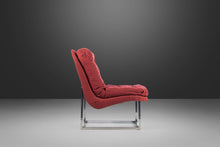 Load image into Gallery viewer, Scoop Lounge Chairs with Sturdy Chrome Bases, Attributed to Milo Baughman, USA, c. 1970's-ABT Modern