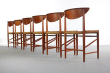 Load image into Gallery viewer, Set Of Six (6) Dining Chairs Designed By Peter Hvidt And Orla Mollgaard Nielsen, Denmark-ABT Modern