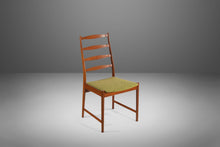 Load image into Gallery viewer, Set of 4 Mid Century Danish Modern Contoured Ladder Back Dining Chairs in Teak by Torbjorn Afdal for Vamo-ABT Modern