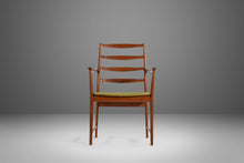 Load image into Gallery viewer, Set of 4 Mid Century Danish Modern Contoured Ladder Back Dining Chairs in Teak by Torbjorn Afdal for Vamo-ABT Modern
