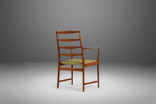 Load image into Gallery viewer, Set of 4 Mid Century Danish Modern Contoured Ladder Back Dining Chairs in Teak by Torbjorn Afdal for Vamo-ABT Modern