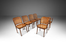 Load image into Gallery viewer, Set of (6) Bentwood Prague Model 811 Dining Chairs by Josef Frank Josef Hoffmann for Stendig Original Cane Seats & Backs, Poland, c. 1960s-ABT Modern