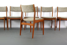 Load image into Gallery viewer, Set of 6 Mid Century Modern Teak Dining Chairs by Johannes Andersen for Uldum Mobelfabrik-ABT Modern