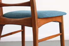 Load image into Gallery viewer, Set of 8 Danish Modern Teak Ladder Back Niels Koefoeds Dining Chairs Hornslet-ABT Modern
