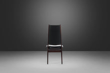 Load image into Gallery viewer, Set of Four (4) Afromosia Danish Modern High Back Dining Chairs, c. 1970s-ABT Modern