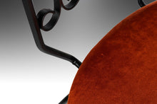 Load image into Gallery viewer, Set of Four (4) Arthur Umanoff Grenada Collection Wrought Iron Dining Chairs, USA, c. 1960's-ABT Modern