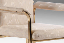 Load image into Gallery viewer, Set of Four (4) Brass Dining Chairs After Milo Baughman, c. 1970s-ABT Modern