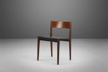 Load image into Gallery viewer, Set of Four (4) Cado PIA Danish Modern Dining Chairs in Black Vinyl, 1960s-ABT Modern