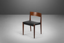 Load image into Gallery viewer, Set of Four (4) Cado PIA Danish Modern Dining Chairs in Black Vinyl, 1960s-ABT Modern