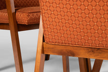 Load image into Gallery viewer, Set of Four (4) Compass Style Dining Chairs After Jens Risom, c. 1960s-ABT Modern