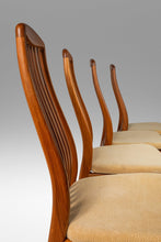 Load image into Gallery viewer, Set of Four (4) Danish Modern Dining Chairs by Preben Schou Andersen for Schou Andersen Møbelfabrik, Denmark, c. 1970's-ABT Modern