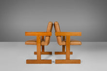Load image into Gallery viewer, Set of Four (4) Dining Chairs After Jens Risom in Oak, c. 1960s-ABT Modern