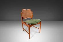 Load image into Gallery viewer, Set of Four (4) Dining Chairs Attributed to Arne Vodder w/ Cane Detailing, c. 1960s-ABT Modern