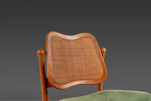 Load image into Gallery viewer, Set of Four (4) Dining Chairs Attributed to Arne Vodder w/ Cane Detailing, c. 1960s-ABT Modern