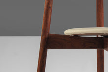 Load image into Gallery viewer, Set of Four (4) Dining Chairs by Harry Ostergaard for Randers Møbelfabrik in Rosewood with New Leather Seats, c. 1960s-ABT Modern