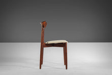 Load image into Gallery viewer, Set of Four (4) Dining Chairs by Harry Ostergaard for Randers Møbelfabrik in Rosewood with New Leather Seats, c. 1960s-ABT Modern