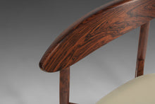 Load image into Gallery viewer, Set of Four (4) Dining Chairs by Harry Ostergaard for Randers Møbelfabrik in Rosewood with New Leather Seats, c. 1960s-ABT Modern