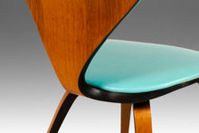 Load image into Gallery viewer, Set of Four (4) Dining Chairs by Norman Cherner for Plycraft in Teal Fabric, USA, c. 1964-ABT Modern