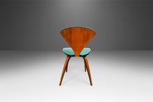 Load image into Gallery viewer, Set of Four (4) Dining Chairs by Norman Cherner for Plycraft in Teal Fabric, USA, c. 1964-ABT Modern