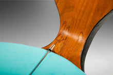 Load image into Gallery viewer, Set of Four (4) Dining Chairs by Norman Cherner for Plycraft in Teal Fabric, USA, c. 1964-ABT Modern